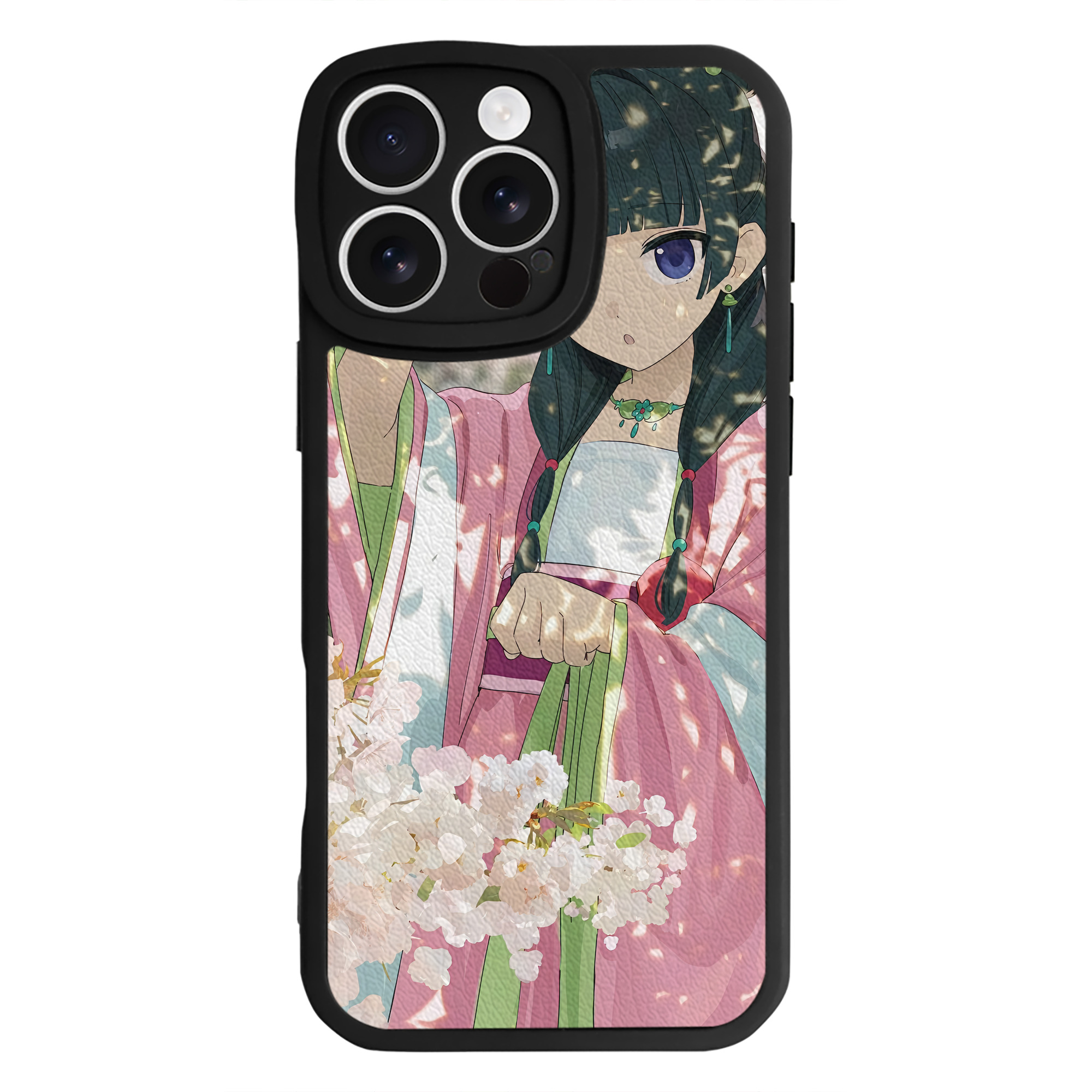 薬屋のひとりごと The Apothecary Diaries 【iPhone 16シリーズ対応】シリコンスマホケース（レザー調） 材質：シリコン